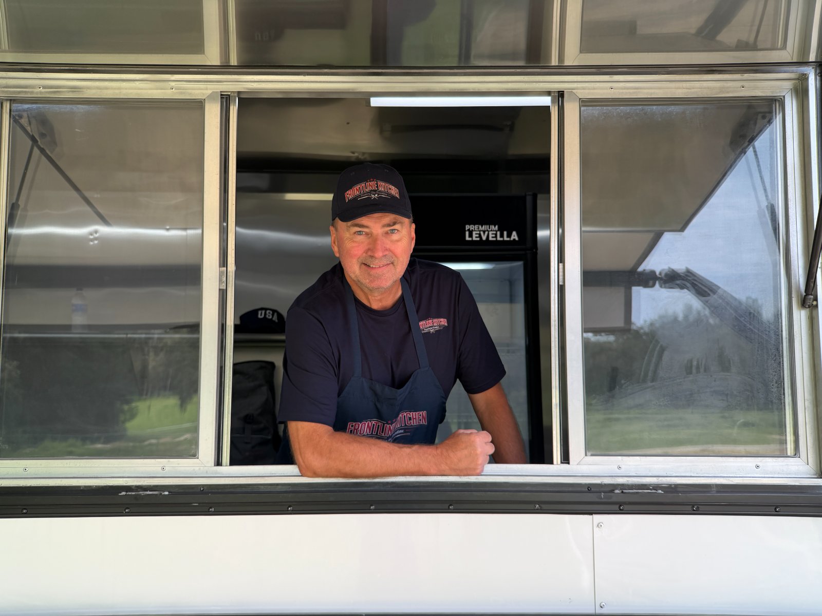 Frontline Kitchen at the truck's service window